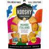 Kooshy Croutons Mambo Italiano, All Natural Vegetarian Non-GMO, 5oz Pouch, Sourdough Bread, Garlic, Basil, Parmesan