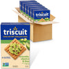Triscuit Avocado, Cilantro & Lime Whole Grain Wheat Crackers, Lunch Snacks, Bulk Snack Crackers, 6 - 8.5 oz Boxes