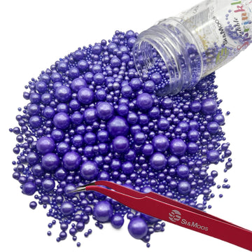Se Si&Moos Purple Edible Pearls For Cake Decorating Purple Sugar Pearls Purple Pearl Sprinkles For Cake Decorating Purple Sprink