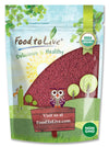 Food to Live Organic Blueberry Powder, 1 Pound - Non-GMO, Unsulfured, Raw, Vegan, Bulk, Great for Juices, Smoothies, and Instant
