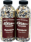 Amish Country Popcorn | 2-14 Oz Bottles | Rainbow Popcorn Kernels | Old Fashioned, Non-Gmo And Gluten Free (2-14 Oz Bottles)