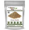 The Spice Way Premium Anise Seeds - Whole Seeds (4 Oz) Also Called Aniseed. Used For Baking Bread, Cooking And Even Tea.