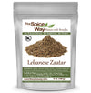 The Spice Way - Traditional Lebanese Zaatar With Hyssop | 6 Oz | (No Thyme That Is Used As An Hyssop Substitute) Freshly Grown S