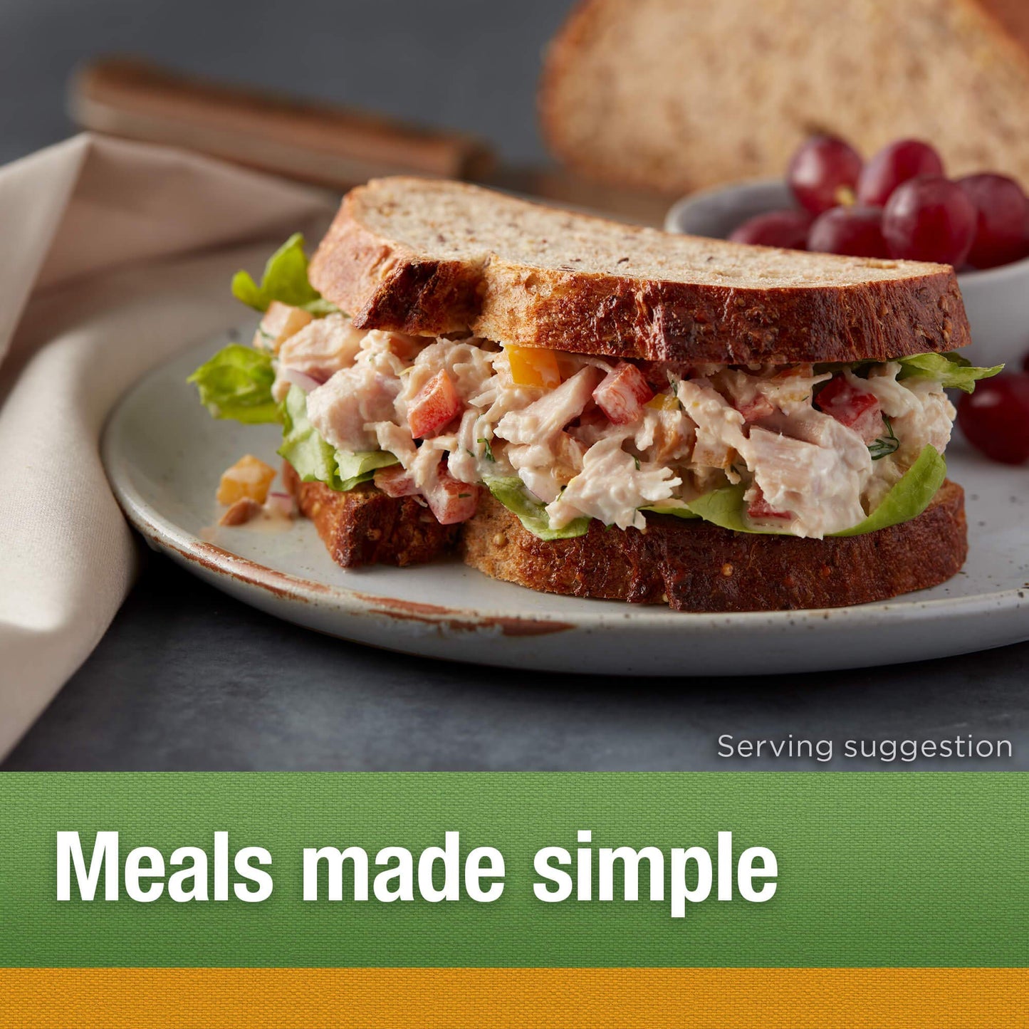 Valley Fresh Organic Canned Chicken Breast With Rib Meat In Water, 5 Ounce (Pack Of 4)