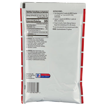 Lawrys Mexican Rice Seasoning Mix, 11 Oz - One 11 Ounce Bag Of Rice Seasoning Mix For A Subtle Spicy Flavor, Perfect For Seasoning Rice, Meat, Vegetables And Mexican Dishes