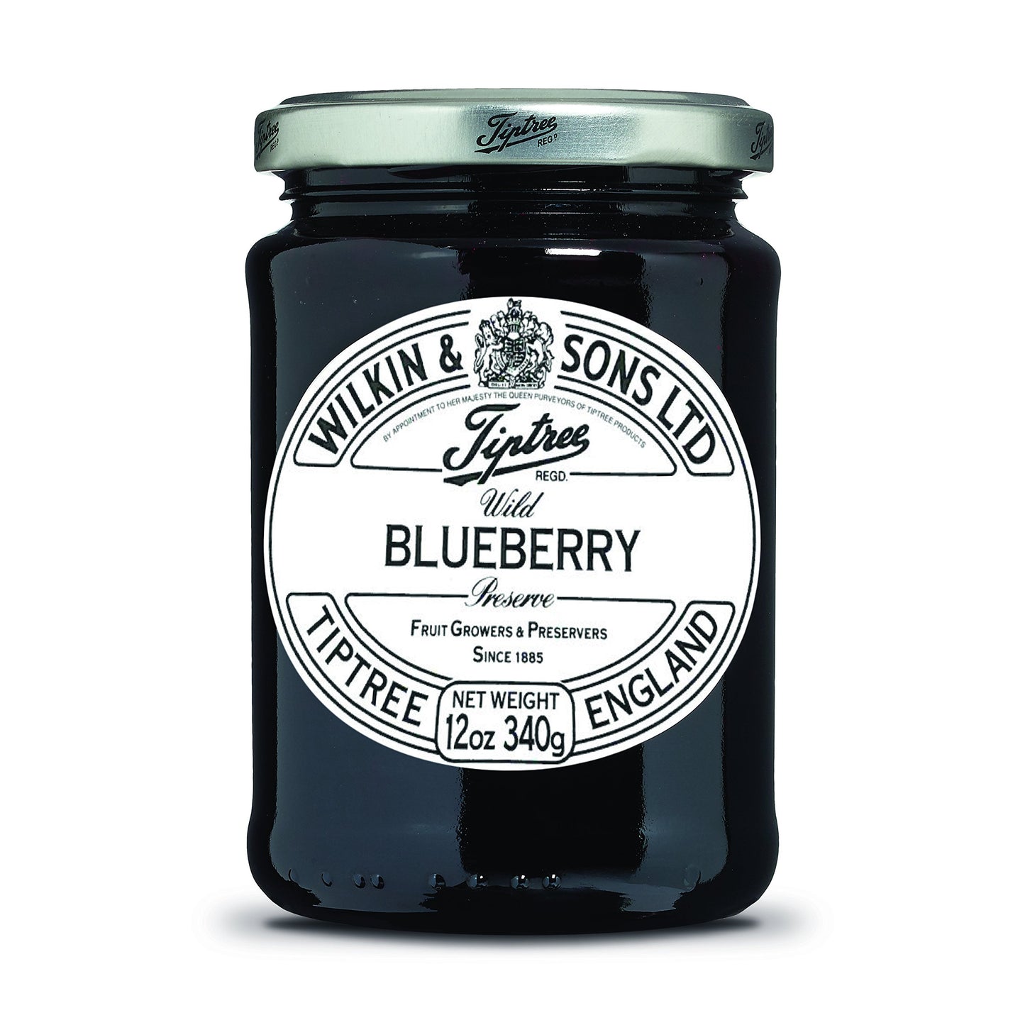 Tiptree Wild Blueberry Preserve, 12 Ounce Jars (Pack Of 2)