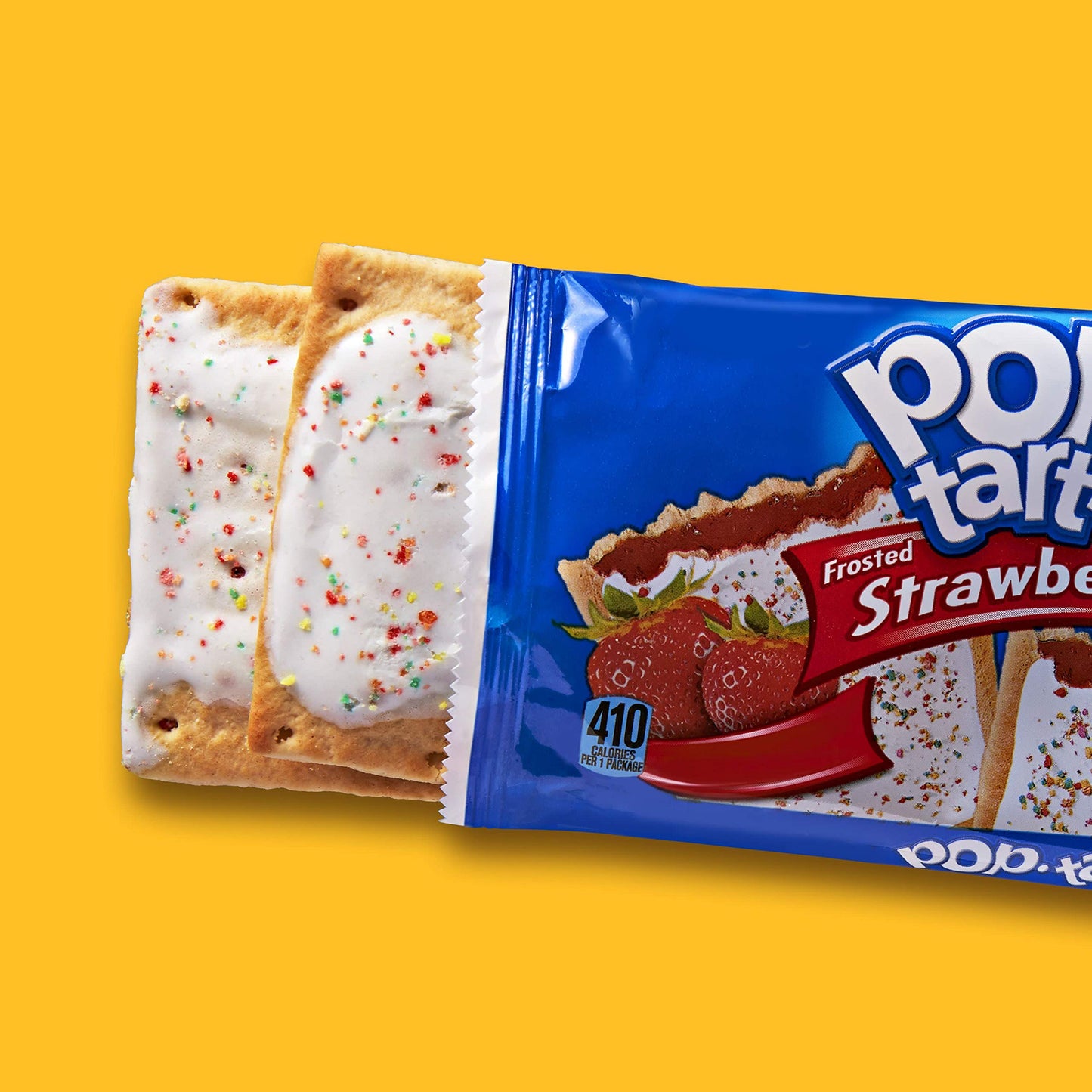 Pop-Tarts Toaster Pastries, Frosted Strawberry, 22Oz (72 Count)