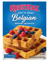 Krusteaz Belgian Waffle Mix - Light & Crispy, No Artificial Flavors, 28 OZ (Pack of 2)