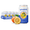 Spindrift Sparkling Water Yuzu Mandarin Flavored Made with Real Squeezed Fruit 12 Fl OZ Cans Pack of 24 (Only 6 Calories per Can)