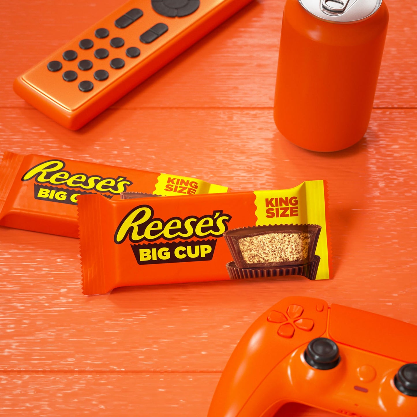 Reeses Big Cup Milk Chocolate Peanut Butter Cups, 2.8 oz (16 Count), Brown, Model 20034000430950