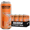 Rockstar Energy Drink, Recovery Orange, 16 Fl Oz, Pack of 12, Model 00012000240362