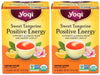 Yogi Sweet Tangerine Positive Energy, 16 Tea Bags, Packaging May Vary (Pack Of 2)