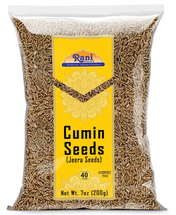 Rani Cumin Seeds Whole (Jeera) Spice 7Oz (200G) ~ All Natural | Gluten Friendly | Non-Gmo | Vegan | Indian Origin