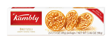 Kambly - Bretzeli Waffle Thins - Case Of 14-3.46 Oz
