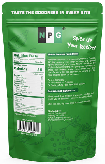 Npg Authentic Sichuan Chili Flakes 16 Ounces, Medium Hot, Szechuan Crushed Red Pepper Flakes Bulk, Essential Spice Seasoning For