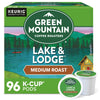 Green Mountain Coffee Roasters Lake And Lodge Blend Keurig Single-Serve K-Cup Pods, Medium Roast Coffee, 96 Count (4 Packs Of 24)