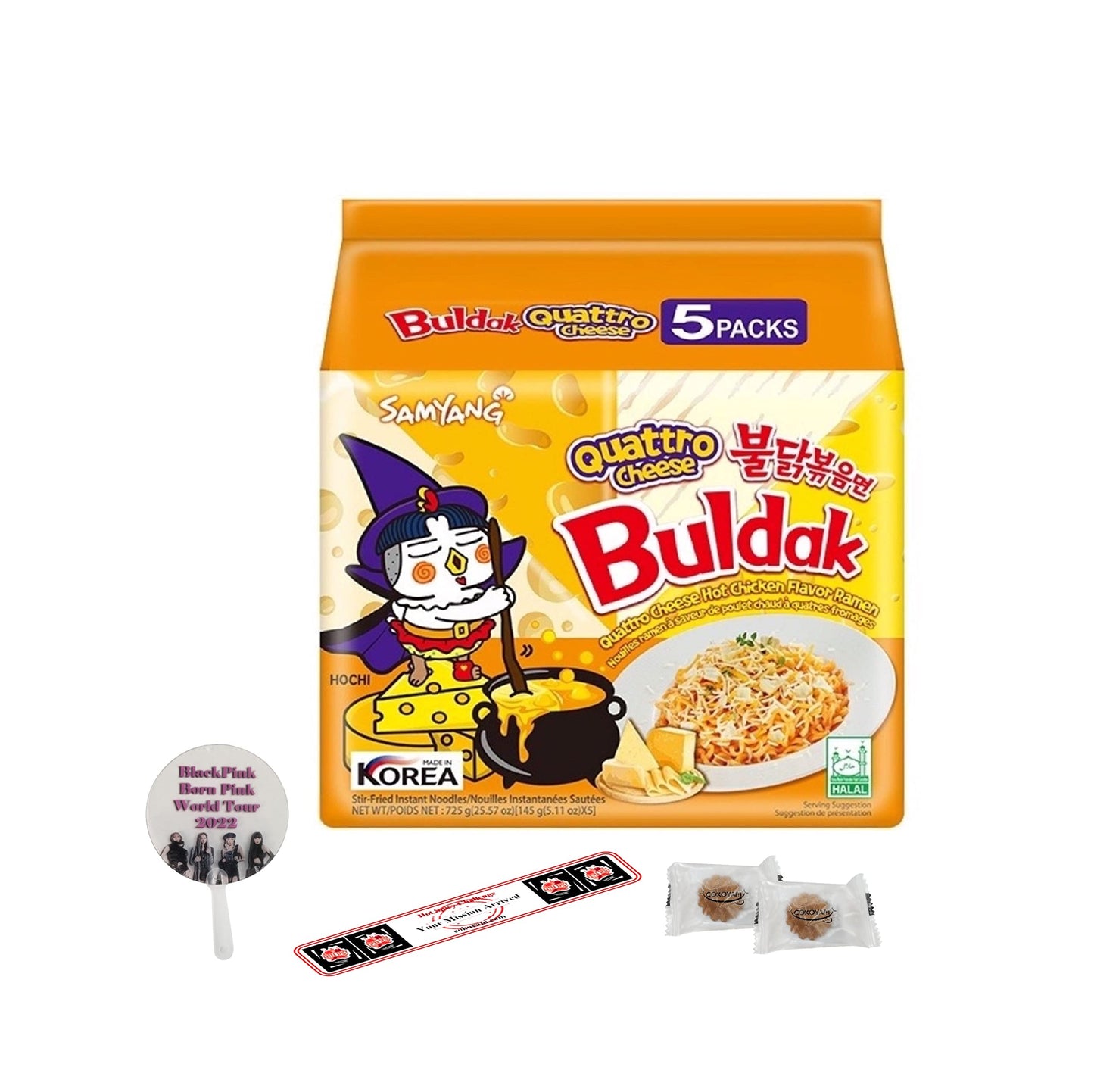 Samyang Quattro Cheese Hot Chicken Flavored Buldak Ramen