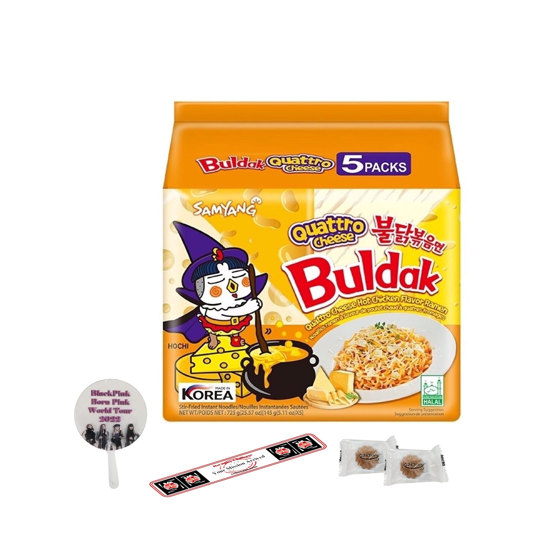 Samyang Quattro Cheese Hot Chicken Flavored Buldak Ramen