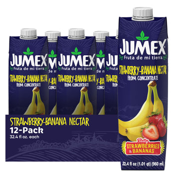 Jumex Strawberry-Banana Nectar, 32.4 Fl Oz (Pack Of 12)