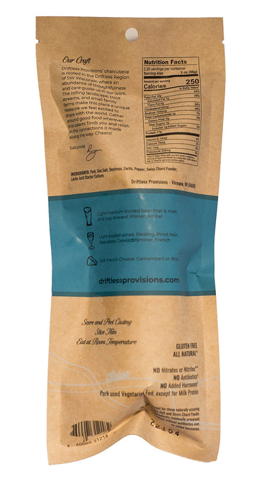 Salami By Driftless Provisions (Saucisson Sec)