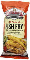 Louisiana Fish Fry Products Natural Fish Fry, New Orleans Style, 10-Ounce Bags (Pack Of 12)
