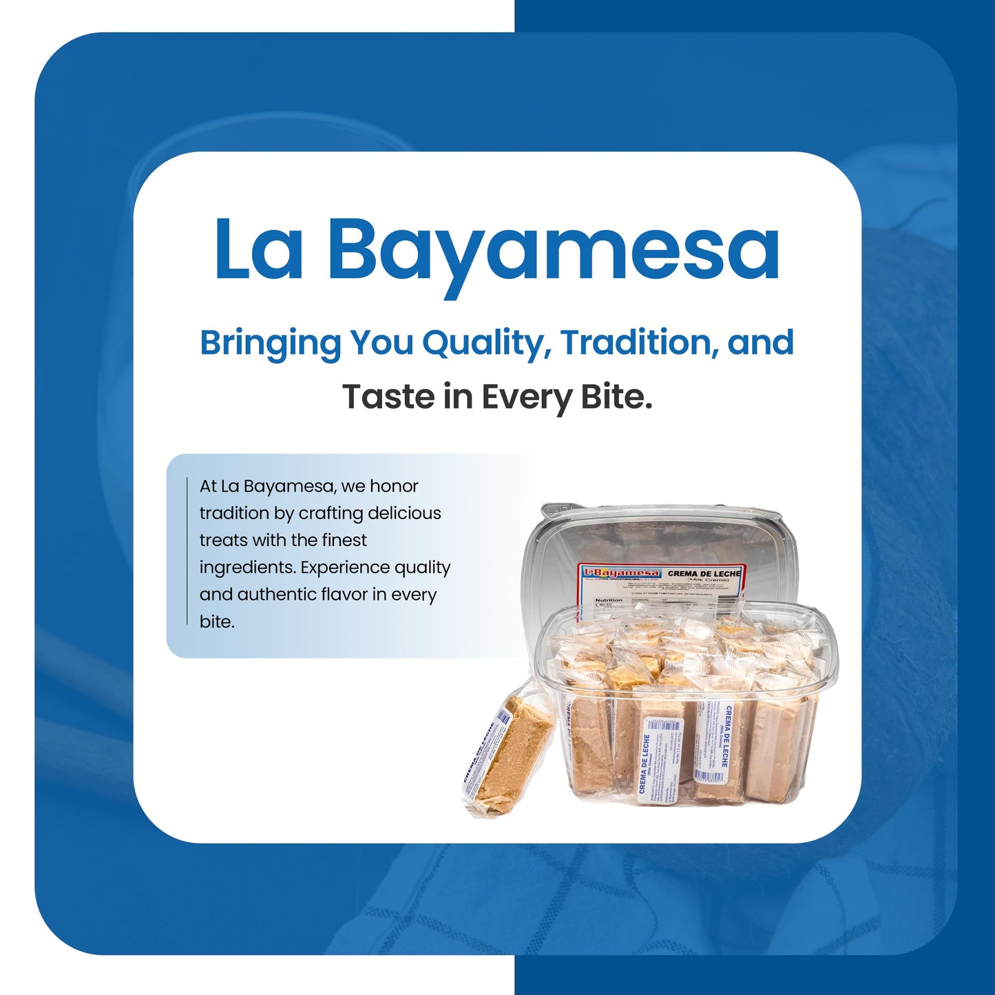 Crema De Leche || 2.5Lb || Milk Cream Candy (Milk Crme), Keto Snack, Healthy Snacks, Non Fat Milk, La Bayamesa (Pack 24)