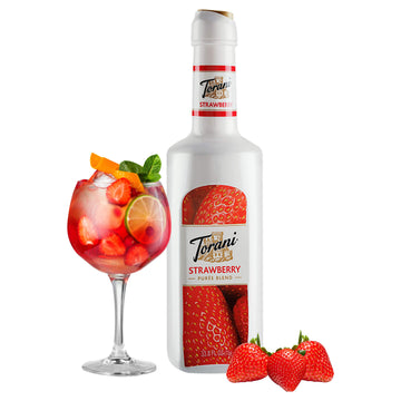 Torani Puree Blend, Strawberry, 33.8 Ounce