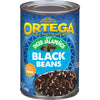 Ortega Black Beans, With Diced Jalapenos, 15 Ounce (Pack Of 12)