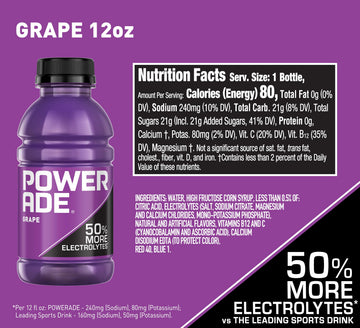 POWERADE G Bottles 12 fl oz 8 Pack