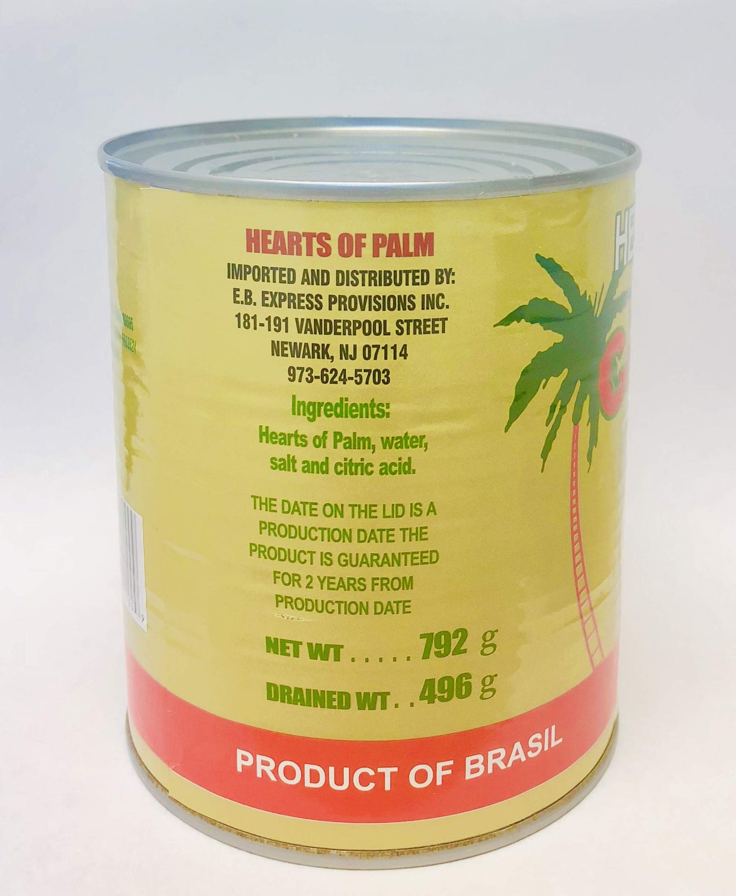 Caiçaraí Hearts of Palm - 27.94 Oz (792g) - Pack of 01