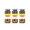 Jalabeaños - Pickled Green Beans With Jalapeño And Garlic - Spicy Dill Pickle Beans For Cocktails, Snacking - Non-Gmo, Kosher, Gluten-Free 16Oz (3-Pack)