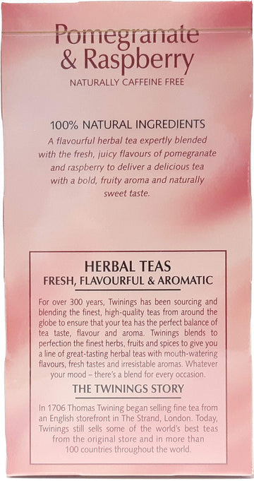Twining Tea Tea Hrbl Pmgrnt &Amp; Rspbry2
