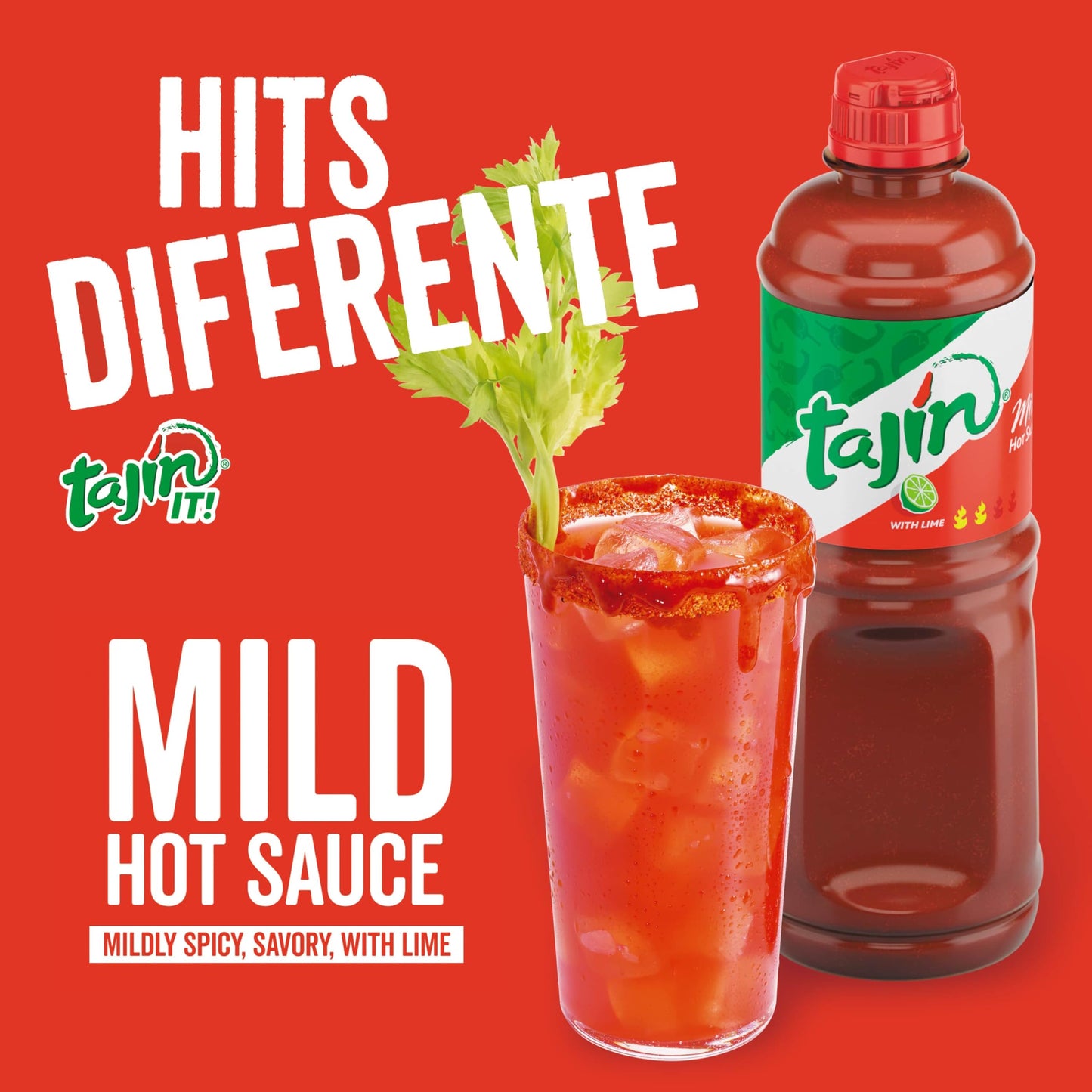 Tajin Mild Hot Sauce 15.38Oz (Pack Of 2)