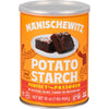 Manischewitz Pure Potato Starch, 16Oz (1Lb Resealable Container) Gluten Free, Non Gmo, Kosher (Including Passover)