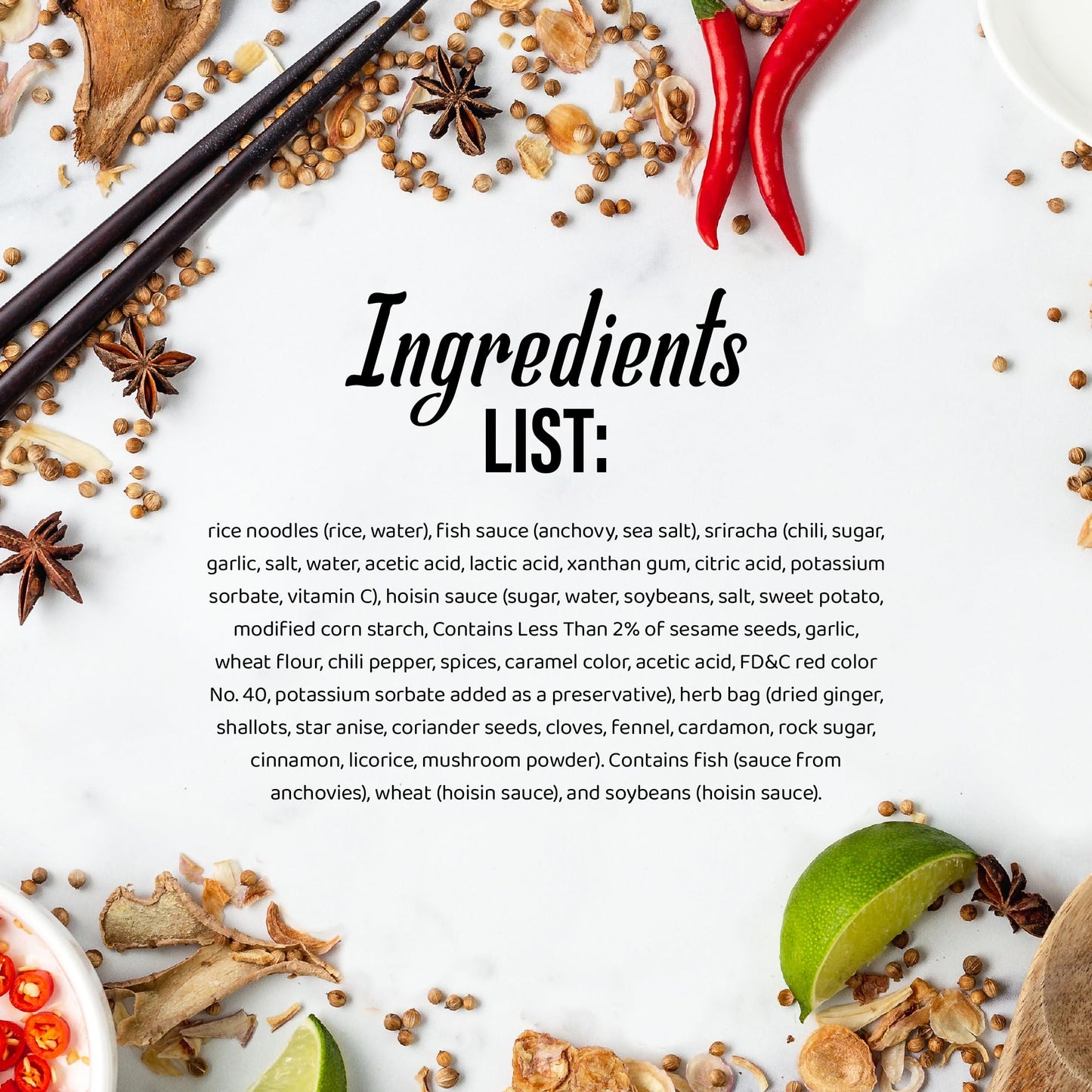 Get Cultured Box DIY Beef Pho Kit (Ph? B), Make Authentic Vietnamese Beef Noodle Soup Broth, Includes Herb Bag, Rice Noodles & C