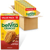 BelVita Cinnamon Brown Sugar Breakfast Biscuits, Value Pack, 72 Total Packs, 6 Boxes (4 Biscuits Per Pack)