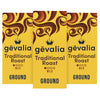 Gevalia Traditional Roast Ground Coffee (12 Oz Bags, Pack Of 3)