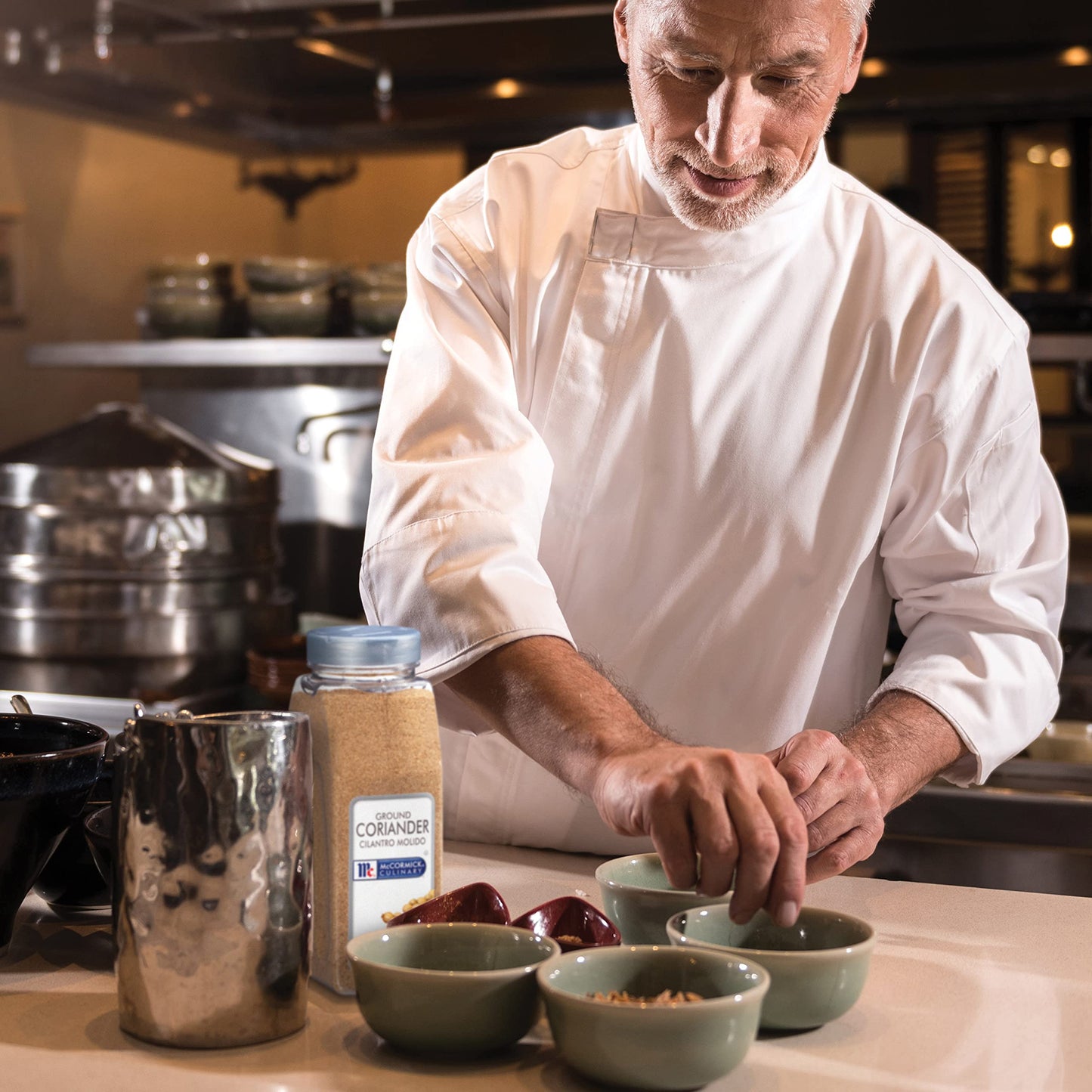 Mccormick Culinary Ground Coriander, 14 Oz - One 14 Ounce Container Of Coriander Powder With No Msg For Indian, Middle Eastern, Mediterranean And Latin American Dishes