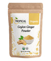 Tropical Goodness Ground Ginger Powder Organic 16oz (1lb), USDA & Kosher Certified, Authentic Tropical Flavour, Non-GMO, Gluten-