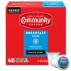 Community Coffee Breakfast Blend Medium Roast Single-Serve Keurig K-Cup Pods 48 Count (Pack Of 1)