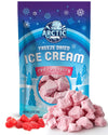 Arctic Farms Freeze Dried Ice Cream Bits Bagged and Boxed - Does Not Melt (Red Raspberry, 2.5oz)