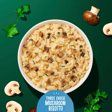 Knorr Rice Cup 3 Cheese Mushroom Risotto 8 Ct Delicious Rice Dish No Artificial Flavors Or Preservatives 2.6 Oz