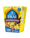 A Taste Of Thai Coconut Ginger Noodles - 4Oz Pack Of 6 Heat & Eat Instant Noodles Flavored With Classic Thai Spices | Gluten-Free | Ideal Vegan Meal | Perfect Side For Chicken Fish & Meat Entrees