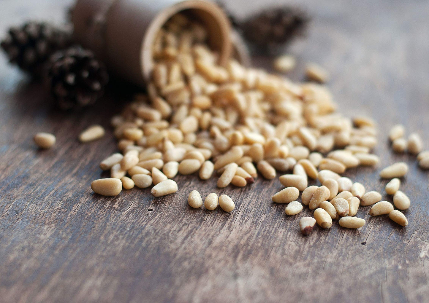 Organic Pine Nuts, 8 Pounds - Non-Gmo, Whole Raw Pignolias, Unsalted, No Shell, Vegan, Kosher, Bulk Snack. Rich In Vitamin E, Protein. Great For Pesto, Salads, Homemade Desserts, And As A Topping.