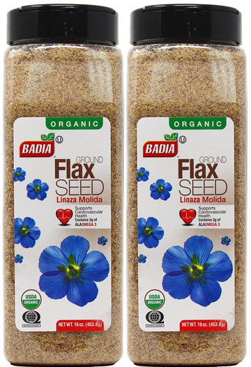 Organic Flax Seed Ground – 16 Oz 2 Pack