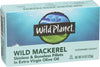 Wild Planet Skinless Boneless Mackerel Fillets In Organic Extra Virgin Olive Oil 4.4 Ounce