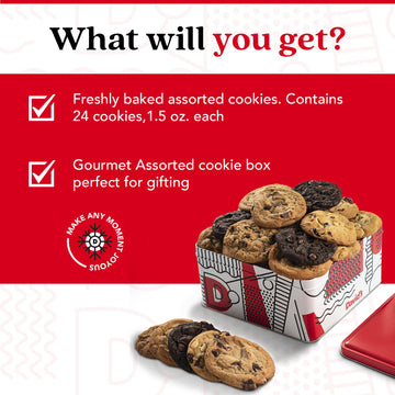David'S Cookies 2Lbs Assorted Flavors Fresh Baked Cookies - Handmade And Gourmet Cookies - Delectable And Made With Premium Ingr