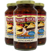 None Such Mincemeat Brandy & Rum - Classic Pie Filling with Apples Raisins & Spices 27 oz Glass Jar (Pack of 3) Holiday Baking Dessert Ingredient Gluten-Free