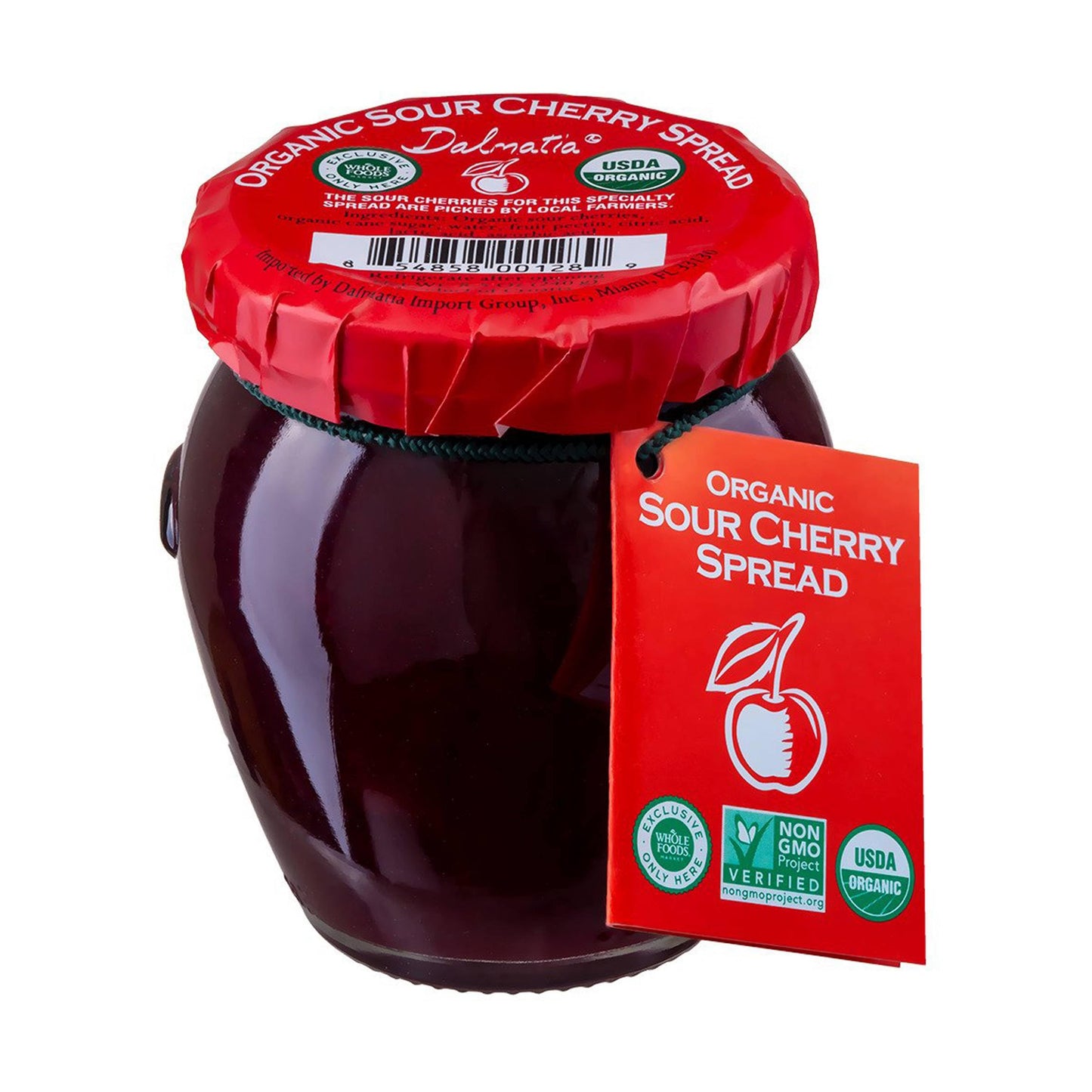 Dalmatia Imports, Organic Sour Cherry Spread, 8.5 Ounce