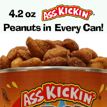 Chipotle Honey Roasted Spicy Hot Peanuts - 4.2 Oz. - Ultimate Spicy Gourmet Gift Peanuts - Try if you dare!